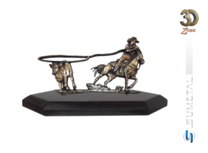 Troféu Laço Comprido 1 Base TR0904 OV