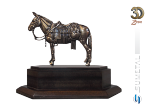 Troféu Mula 3 Bases TR0907 OV