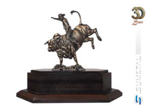 Troféu Touro 3 Bases TR0900 OV
