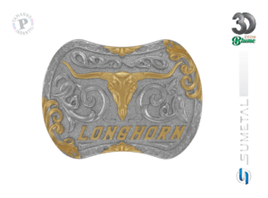 Fivela Country Infantil Longhorn 14460F ND