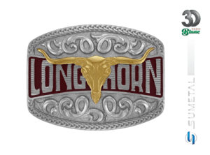 Fivela Country Masculina Longhorn 12139F ND