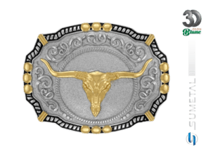 Fivela Country Masculina Longhorn 14129F ND