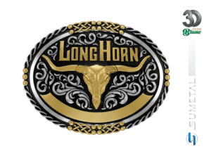 Fivela Country Masculina Longhorn 14265FJ ND