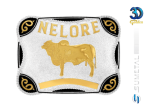 15496F PD Fivela Country Masculina Nelore