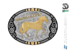 13503F ND Fivela Country Cavalo Mangalarga Marchador