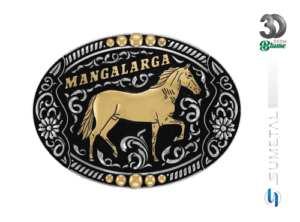 Fivela Country Cavalo Mangalarga Marchador 13503FJ ND
