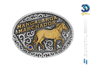 Fivela Country Cavalo Mangalarga Marchador 14207FE PD