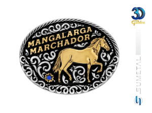 Fivela Country Cavalo Mangalarga Marchador 14207FJ PD