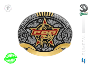 14291FJ ND Fivela Country Infantil PBR Professional Bull Riders