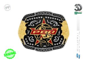 14371FJ ND Fivela Country Infantil PBR Professional Bull Riders
