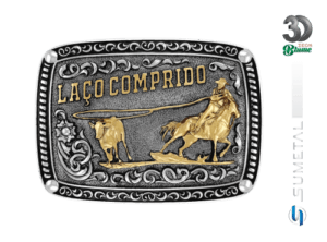 Fivela Country Laço Comprido Masculina 14245FE ND