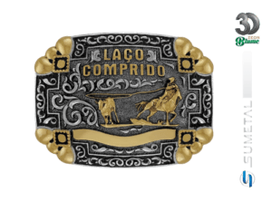 Fivela Country laço Comprido Masculina 14388FE ND