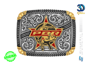 12735FE PD Fivela Country Masculina PBR
