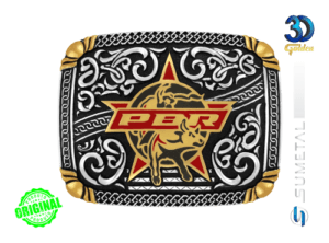 12735FJ PD Fivela Country Masculina PBR