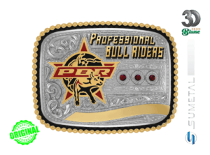 14355F ND Fivela Country Masculina PBR Professional Bull Riders