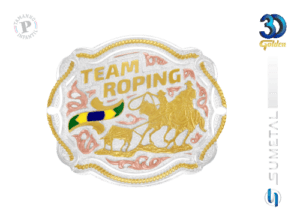 15317F PDC Fivela Country Team Roping Infantil Masculina