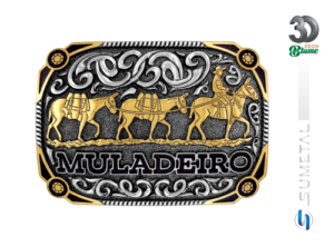 13212FE ND Fivela Country Masculina Muladeiro