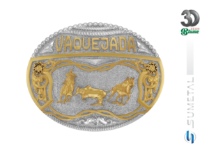 Fivela Country Masculina Vaquejada 15252F ND