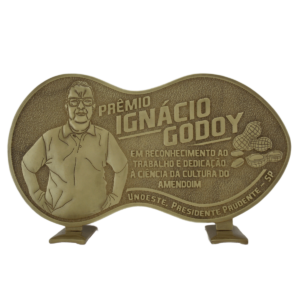 Placa Personalizada Premiação Ignácio Godoy Unoeste ET1093 OVF