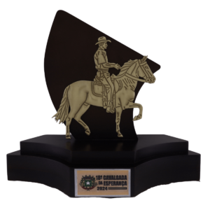 TR1099 OV Troféu Personalizado 18° Cavalgada da Esperança 2024 3 Bases