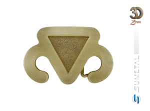 Fivela Country Personalizada Logo ABCZ 16337F OVF